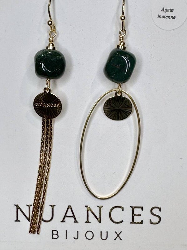 Boucles d'oreilles "NUANCES"