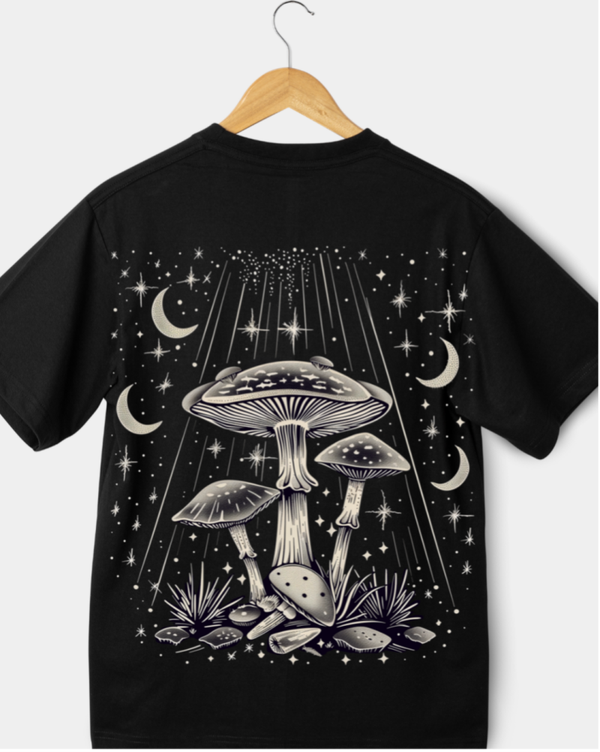WHITE MUSHROOMS T-SHIRT
