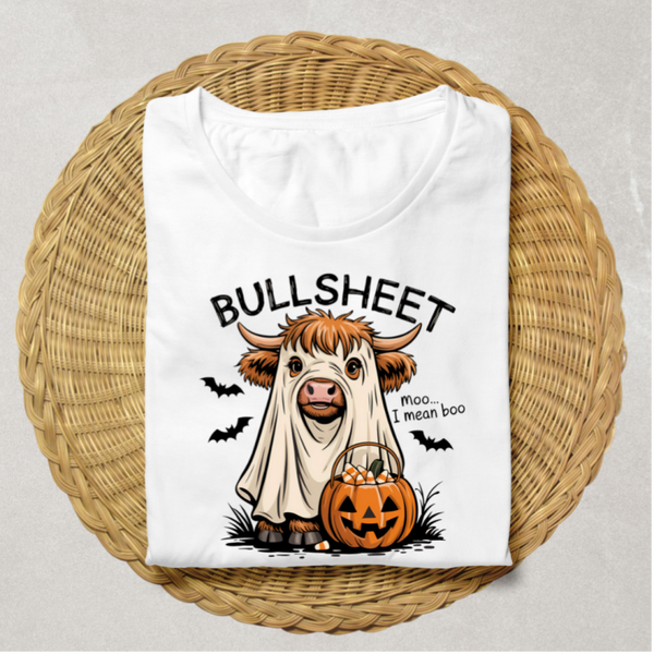 BULLSHEET, MOO I MEAN BOO T-SHIRT