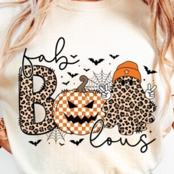 GHOST RETRO FABLOUS BOO T-SHIRT