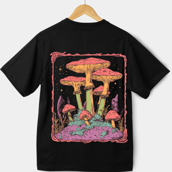 NEON MUSHROOM T-SHIRT