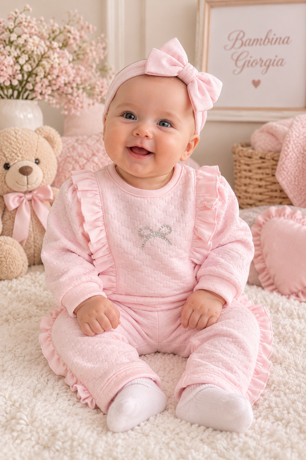 2 delig Luxury set roze