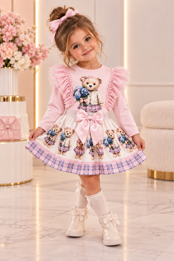 Luxury set beertjes roze