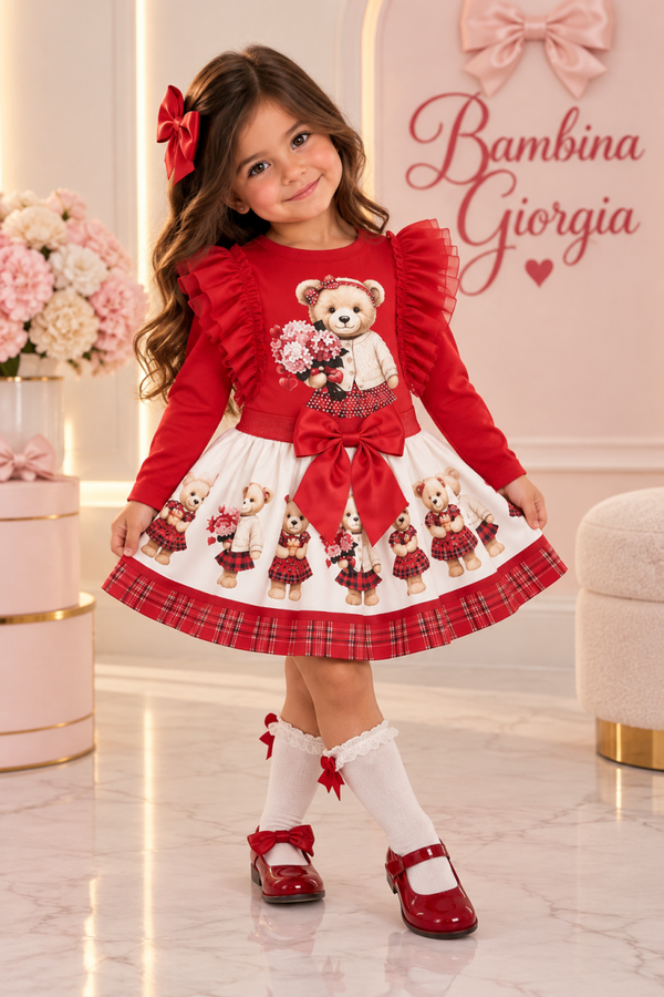 Luxury set beertjes rood
