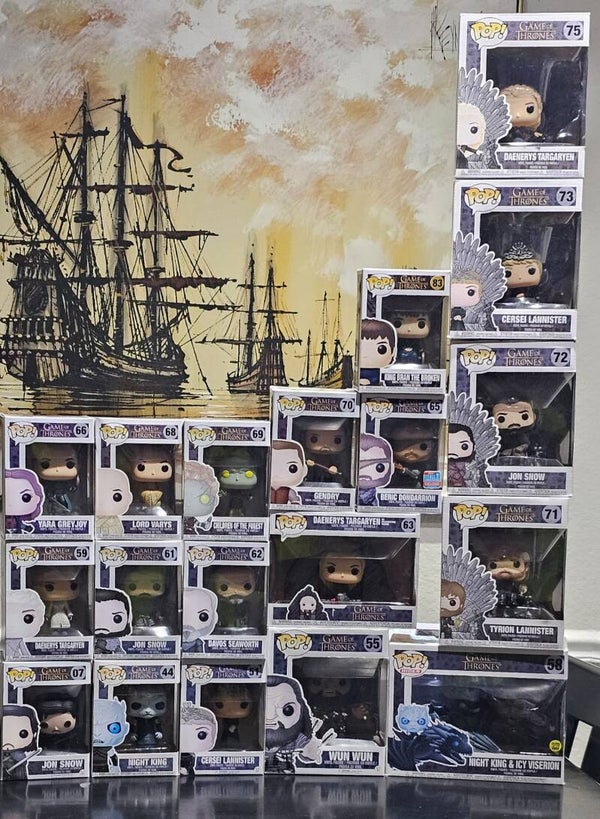 Funko Pop Game of Thrones Collection Lot of 19 Jon Snow Beric Exclusive + More