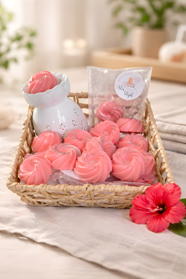 Fondant hibiscus