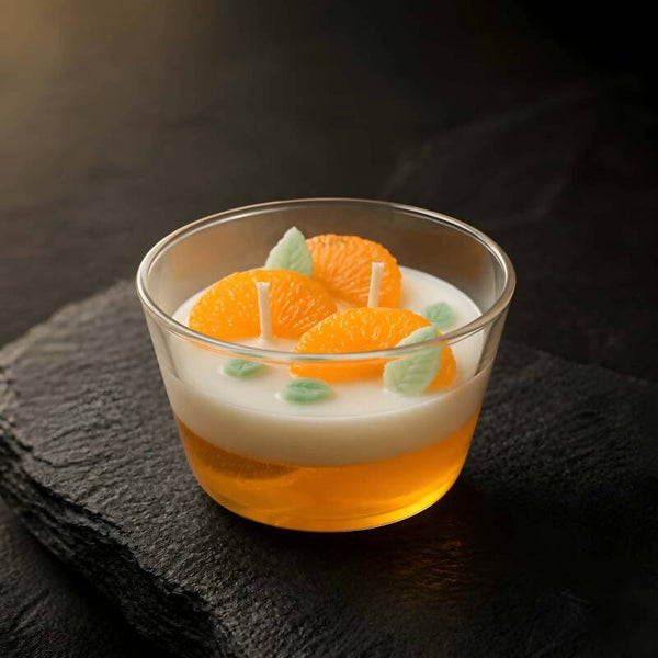 Bougie mandarine
