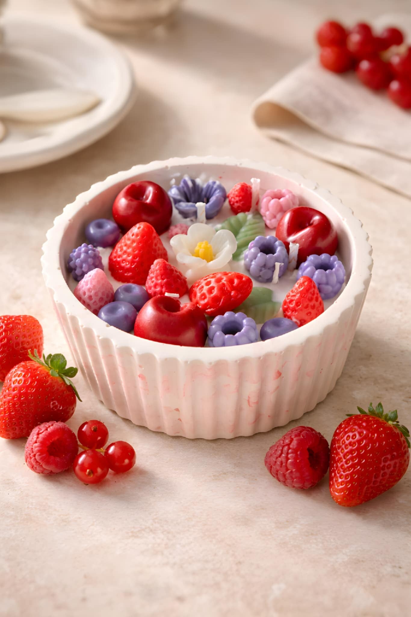 Bougie fruitée