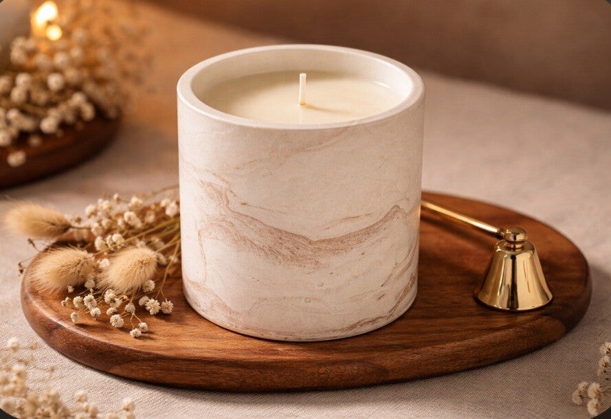 Pot marbré