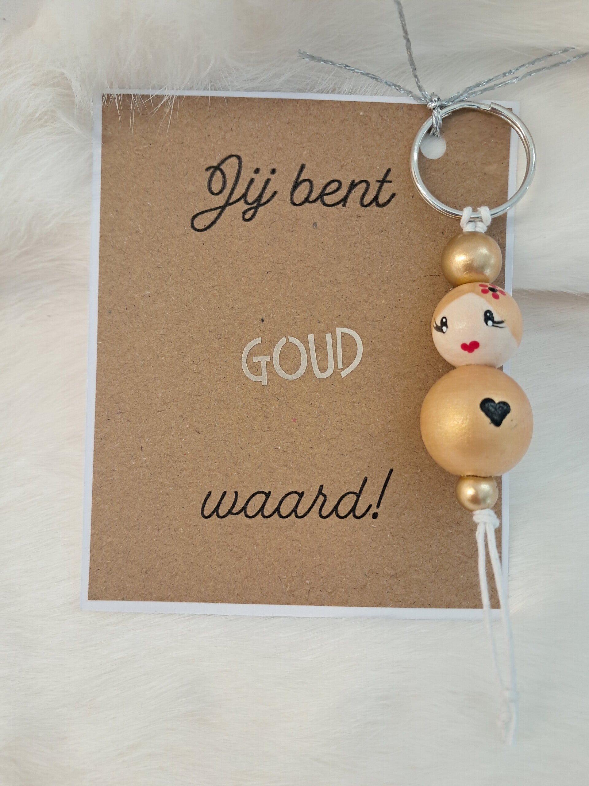 Klein gelukje: JIJ BENT GOUD WAARD!