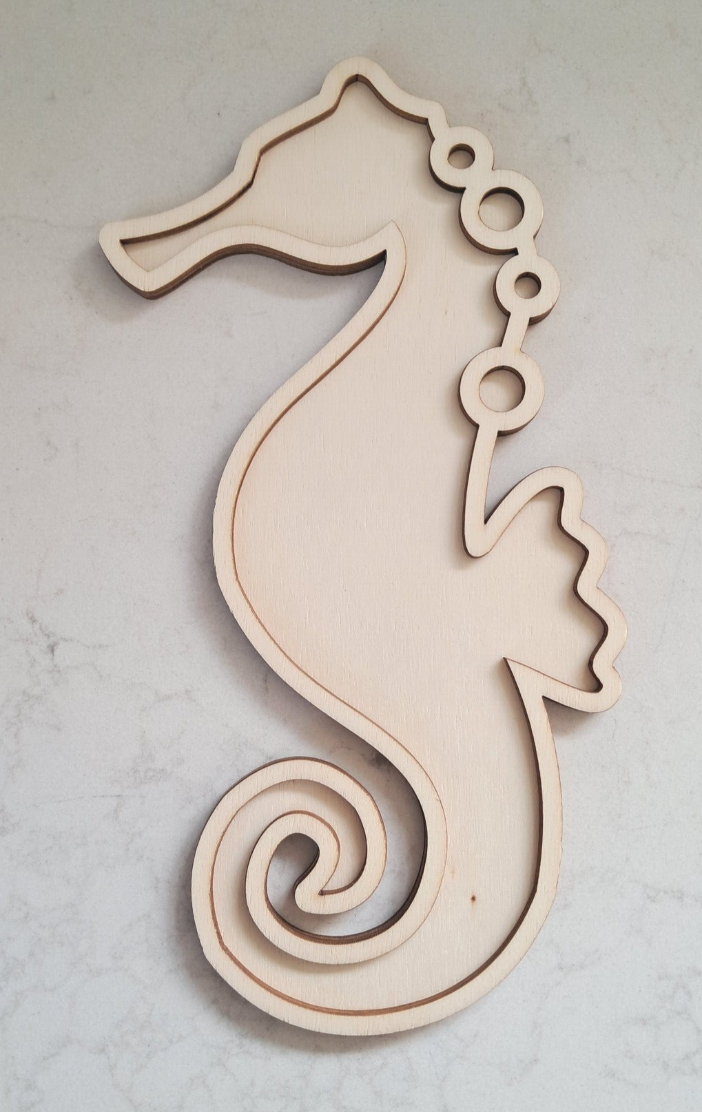 Vulvorm 'Zeepaardje'