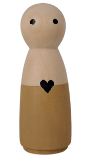 Vrouw / meisje Zacht oker