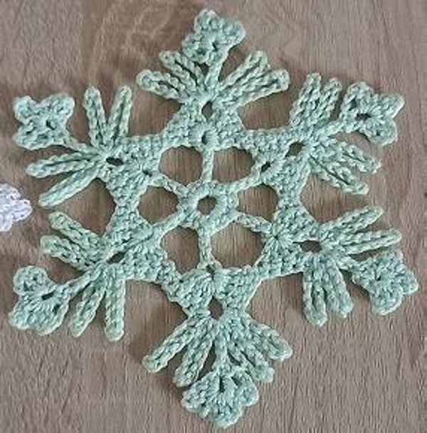 Déco sapin "étoile verte"