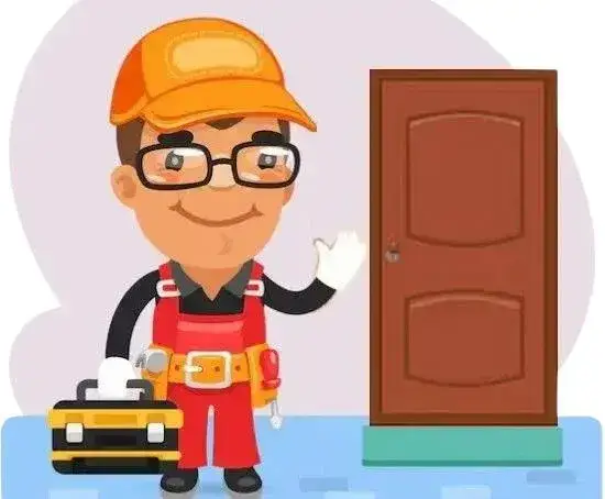 Serrurier arrive sur place