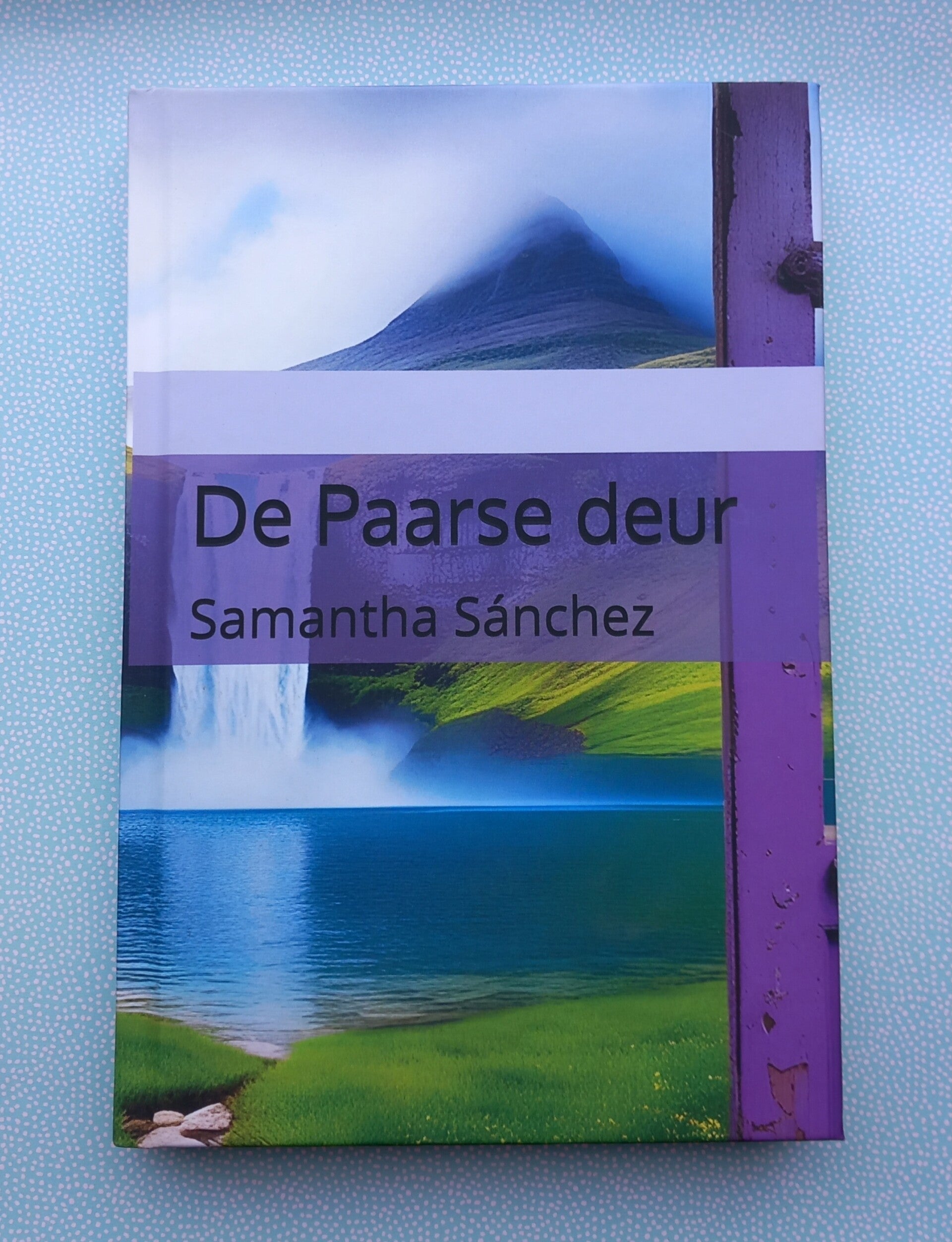 De Paarse Deur hardcover boek Samantha Sánchez YA fantasy