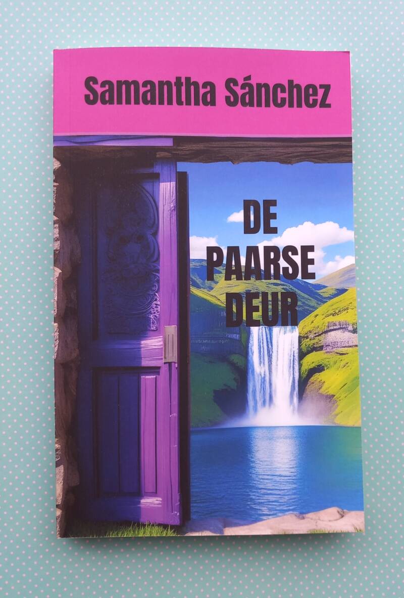 De Paarse Deur paperback editie YA fantasyboek over mentale gezondheid