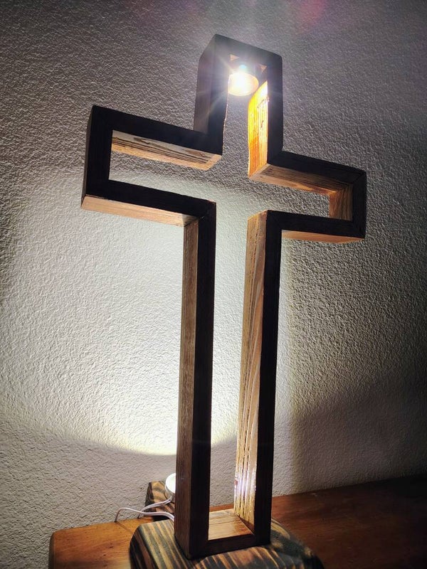 Cedar Open Cross