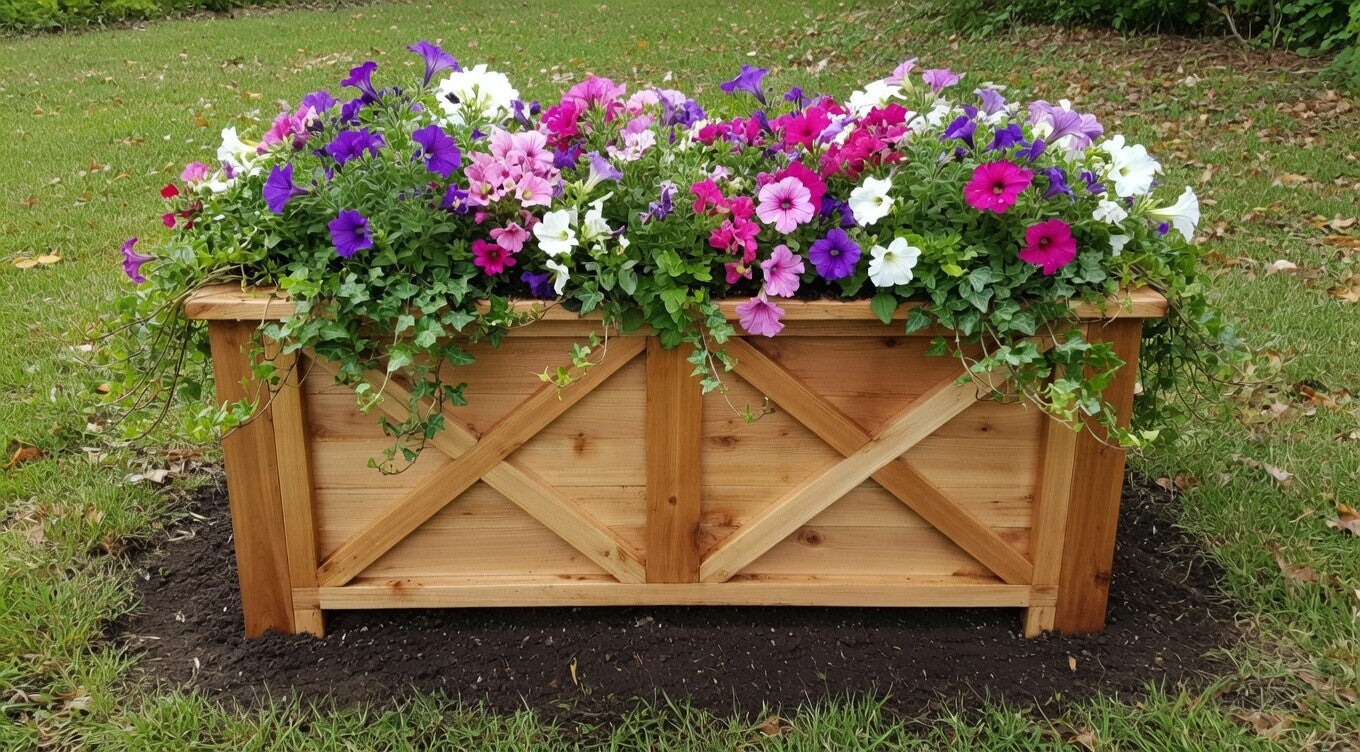 Outdoor Pressure Treated Cedar Chest (Local Pickup Only - No Shipping)
