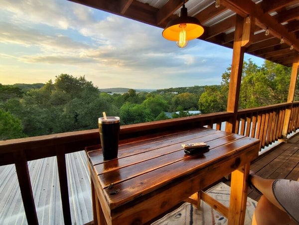 Mountain House Cedar Tea Table
