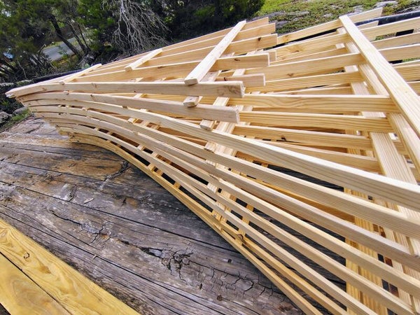 8 Foot Trellis Bare
