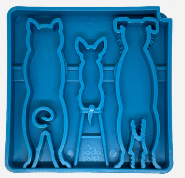 Soda pup Waiting dogs slowfeed