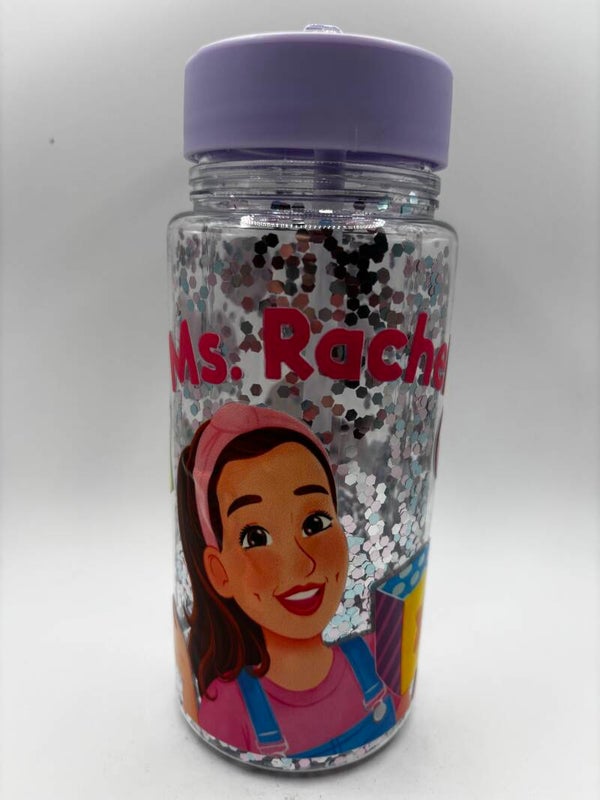 Ms Rachel Glitter Water Bottle