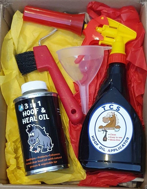 Hoof Oil Applicator Gift Box Standard Bottle