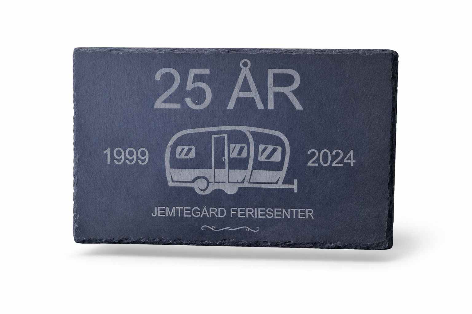 Personlig skiferstein – 280 × 180 mm