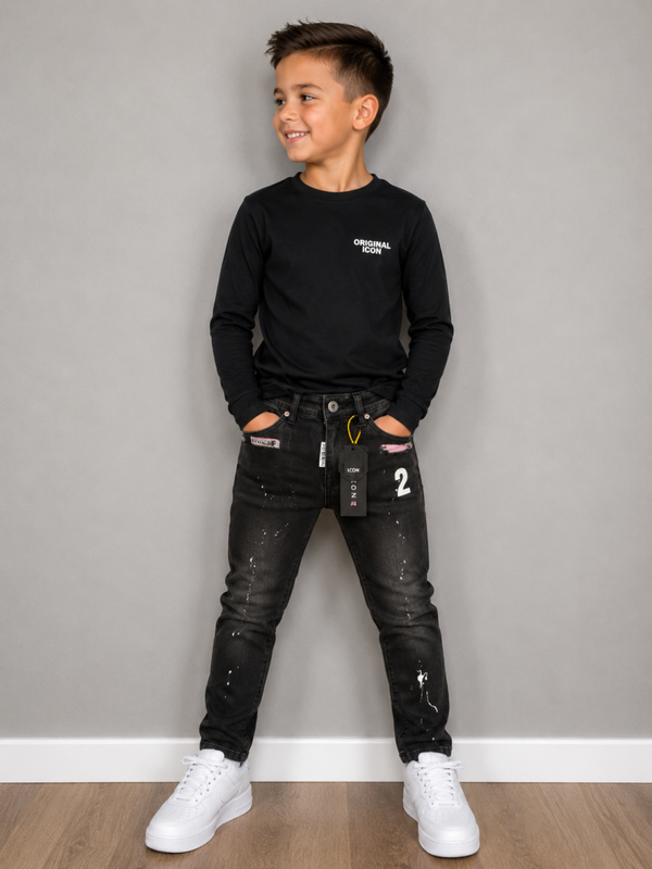 Stoere jeans ICON Black