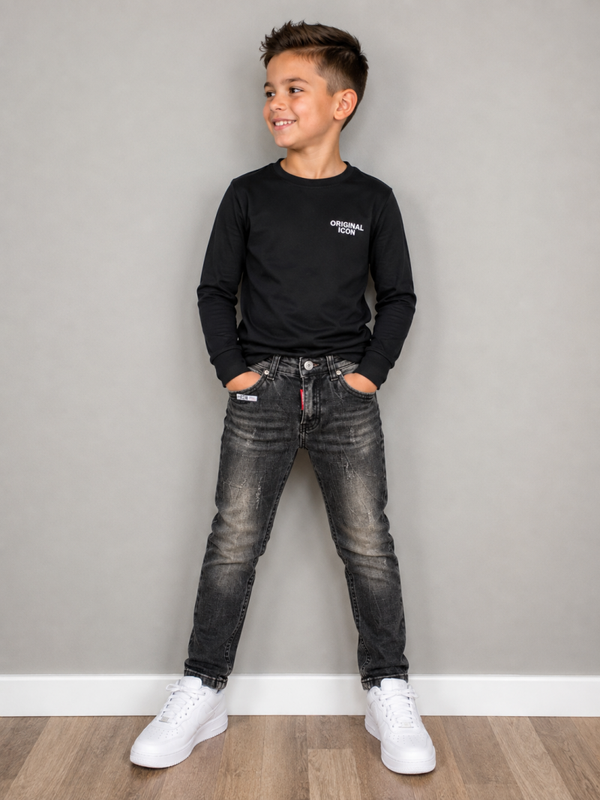 Stoere jeans ICON Grey