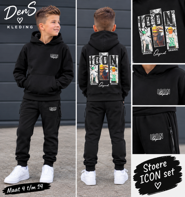 Stoere set ICON Boys Cartoon
