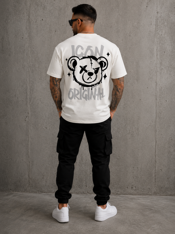Stoer shirt ICON White/Grey