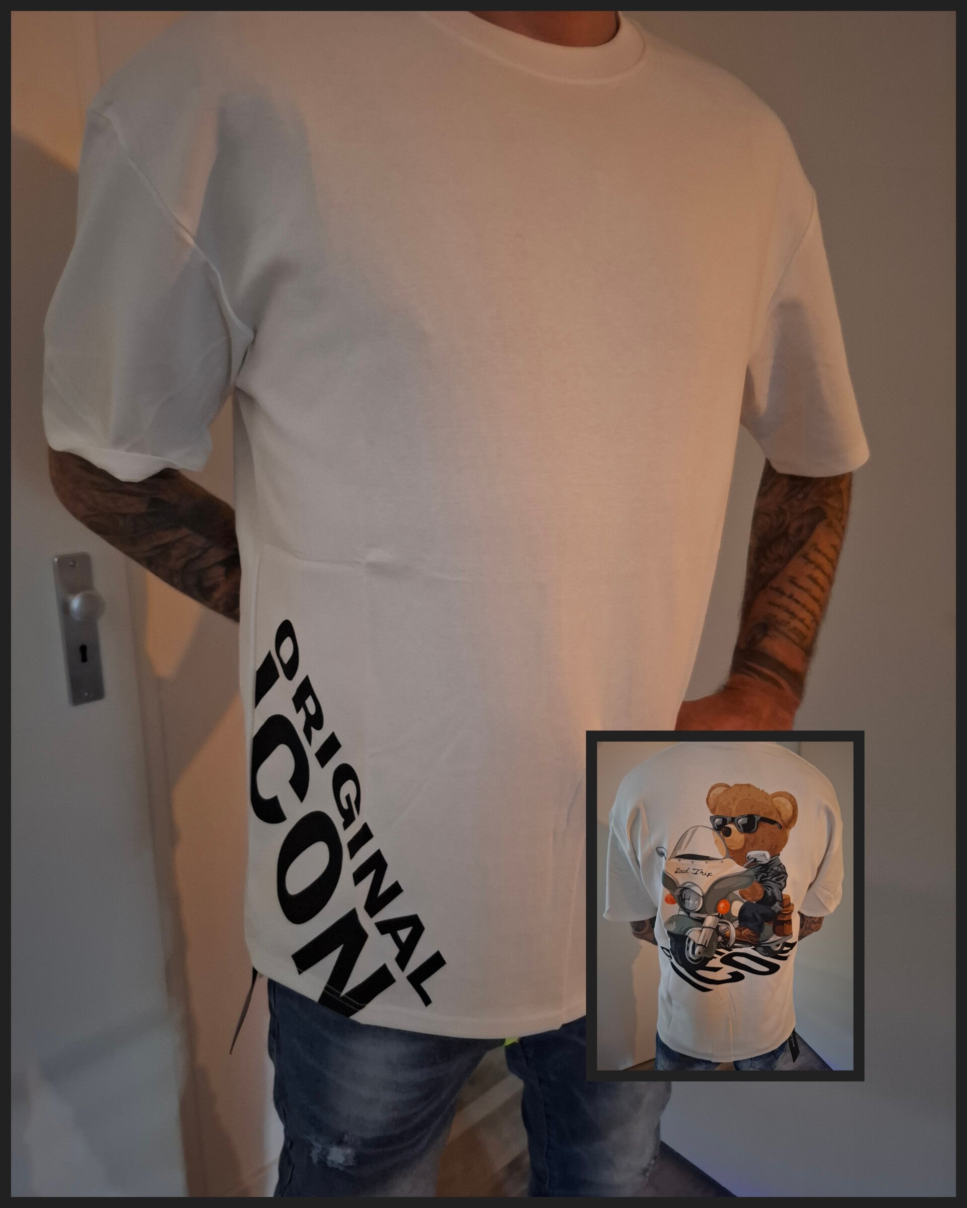 Shirt ICON Men ´Scooter´ Wit