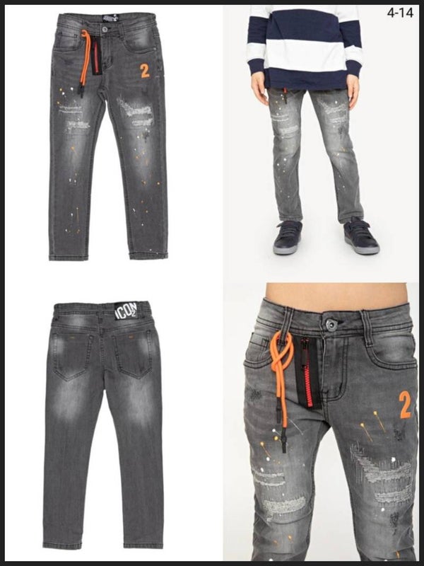 Jeans ICON Boys Grey