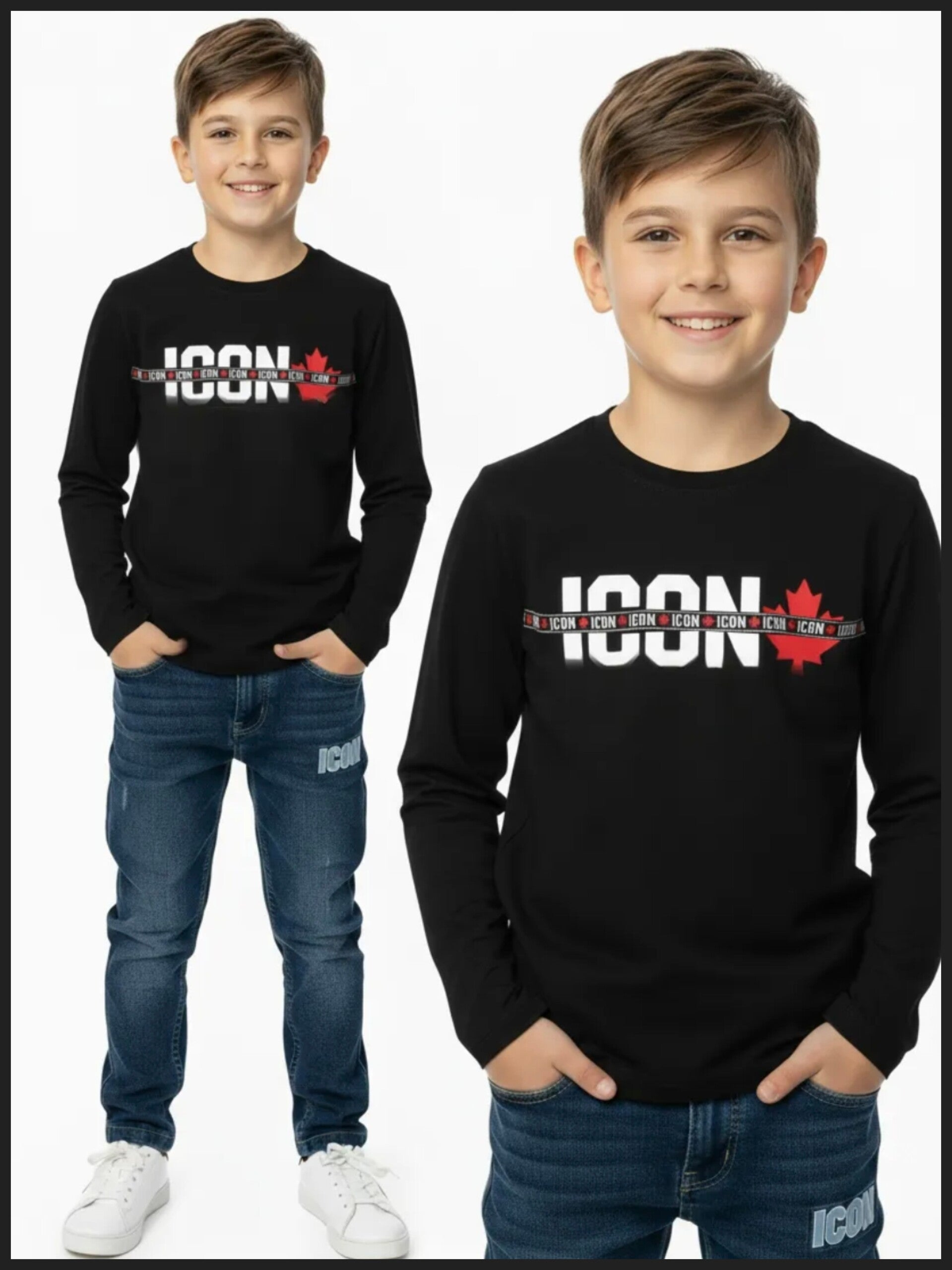 Set ICON Boy Jeans & Black