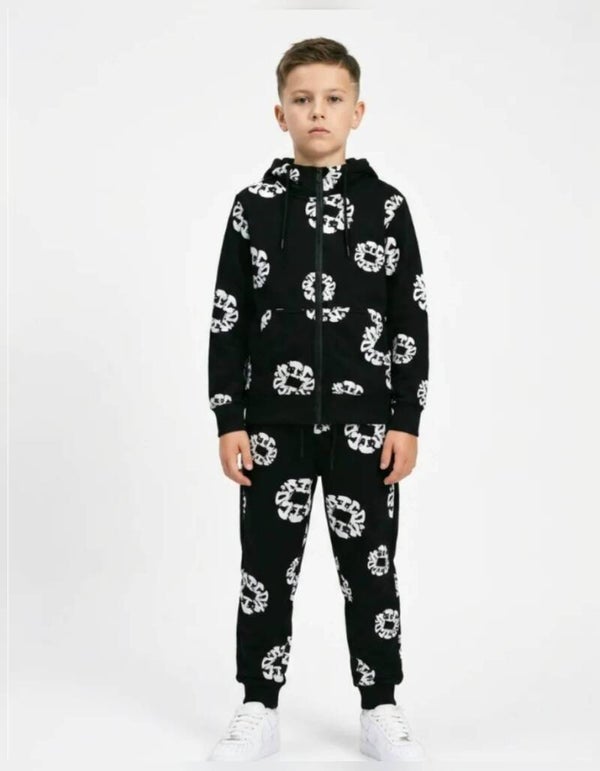 Stoere set Boys flower