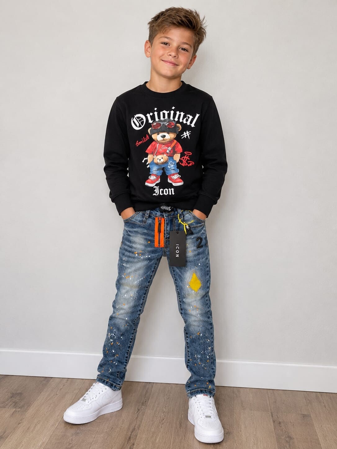 Stoere Jeans ICON Orange
