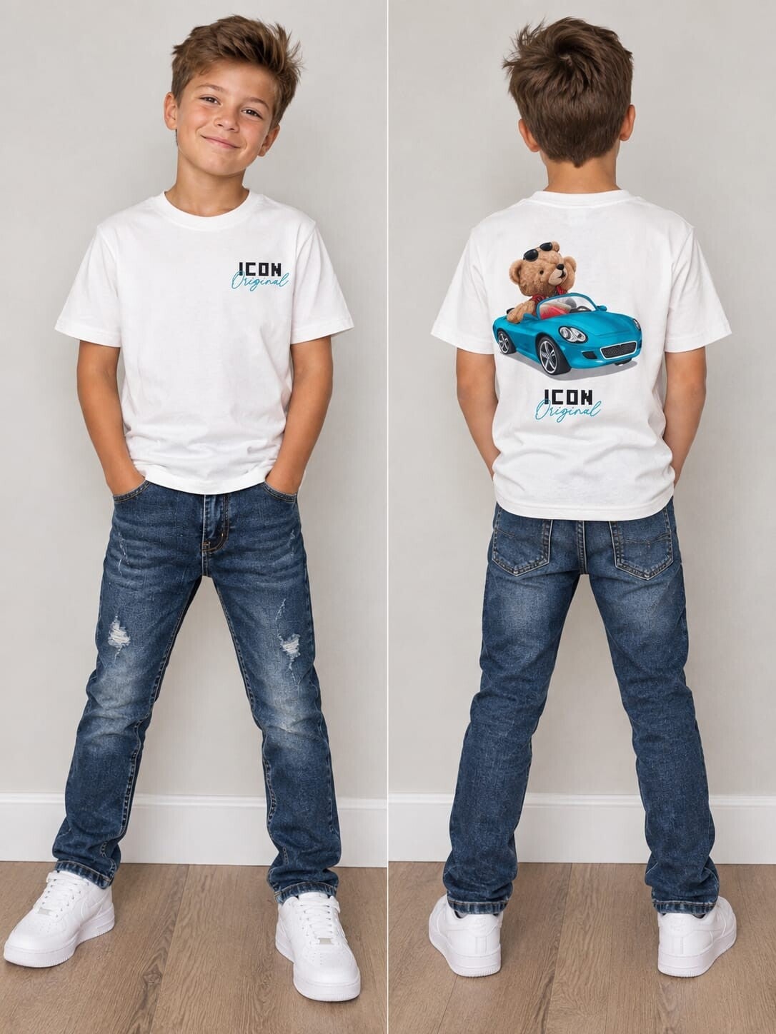 Stoer shirt ICON White
