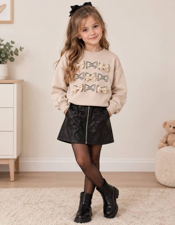 Stoer Leatherlook rokje