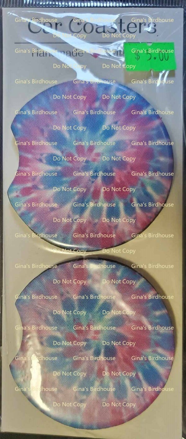 Blue & Pink Tie dye