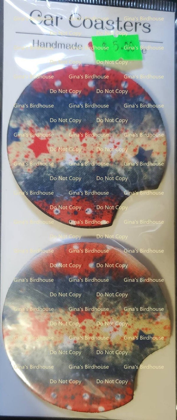 Red, White & Blue Stars