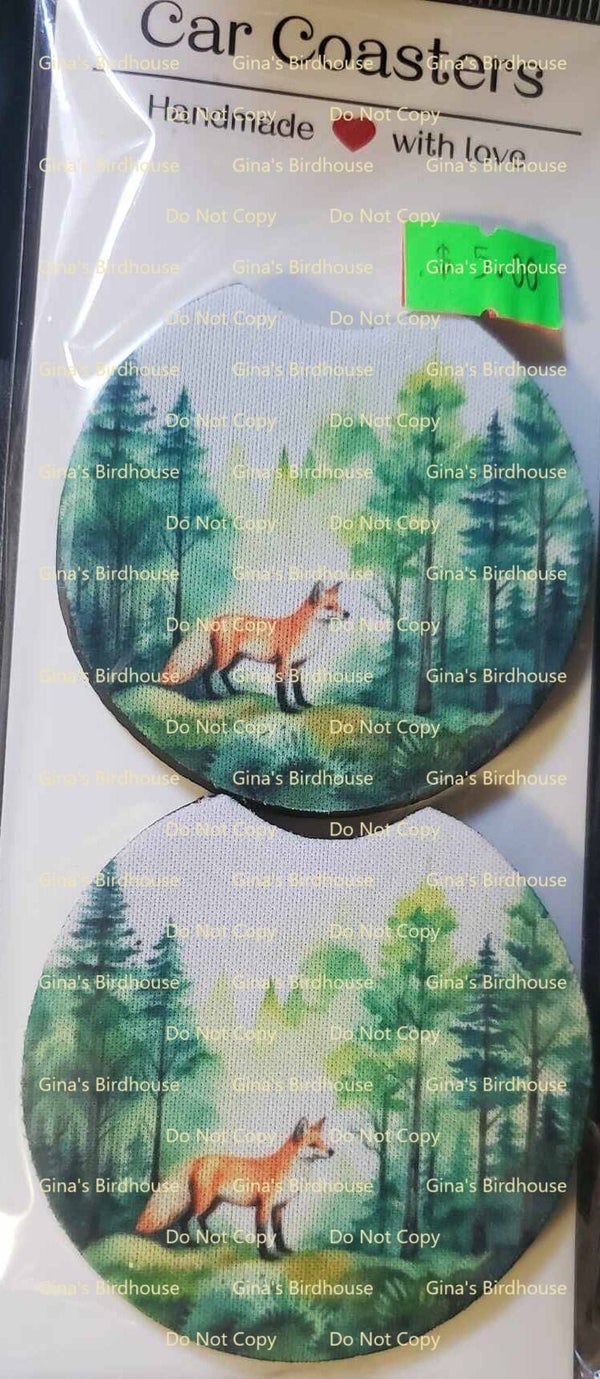 Fox in the woods