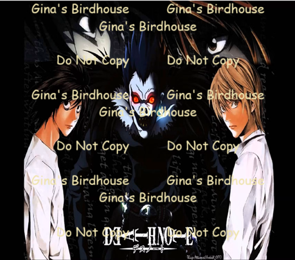 Death Note Tumbler