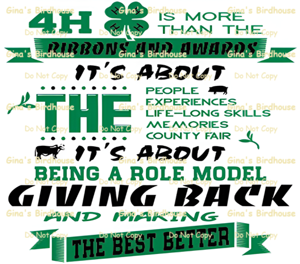 4-H Tumbler #1