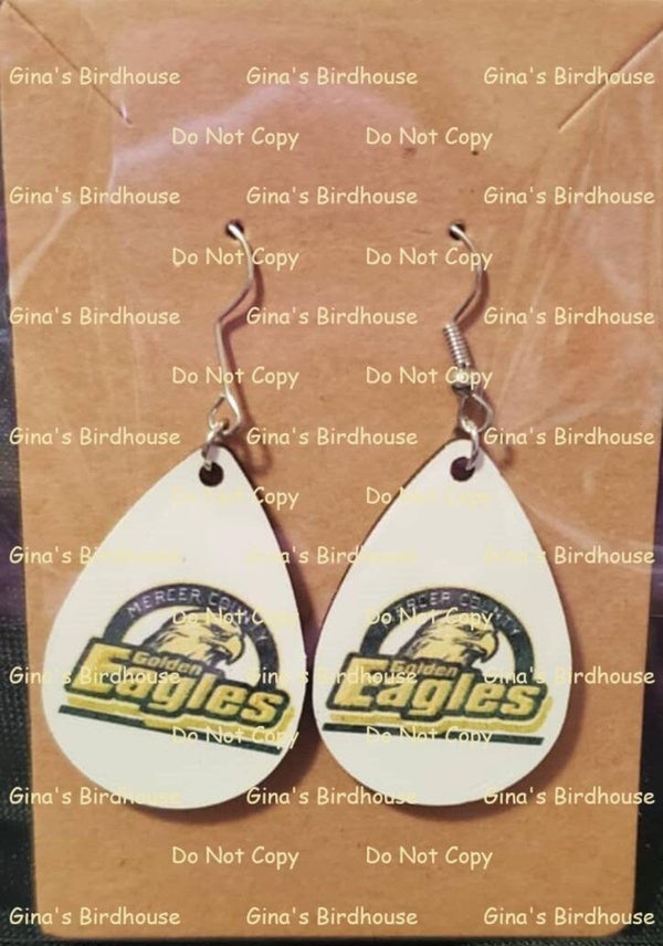 Mercer County School District Earrings
