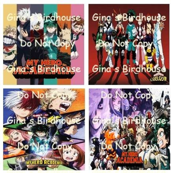 My Hero Academia Coasters