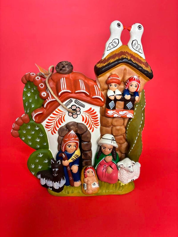 Presepe fichi d'india grande