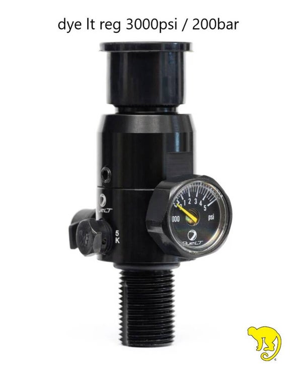 dye lt hp regulator 200bar