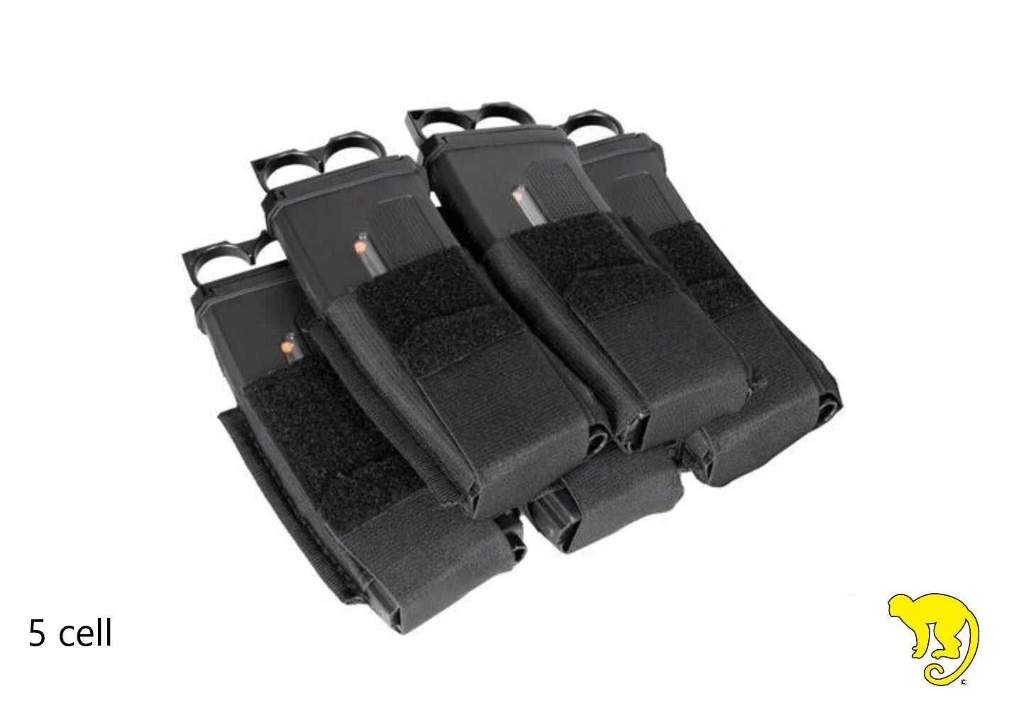HK ARMY HOSTILE AIRSOFT - RIFLE MAG CELL FIVEPACK (5 CELL) - BLACK