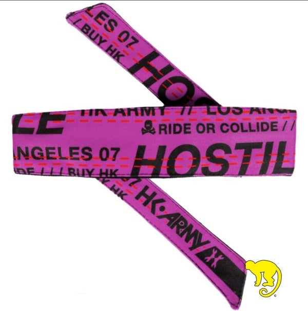 Hk Army Headband Hazzard Pink